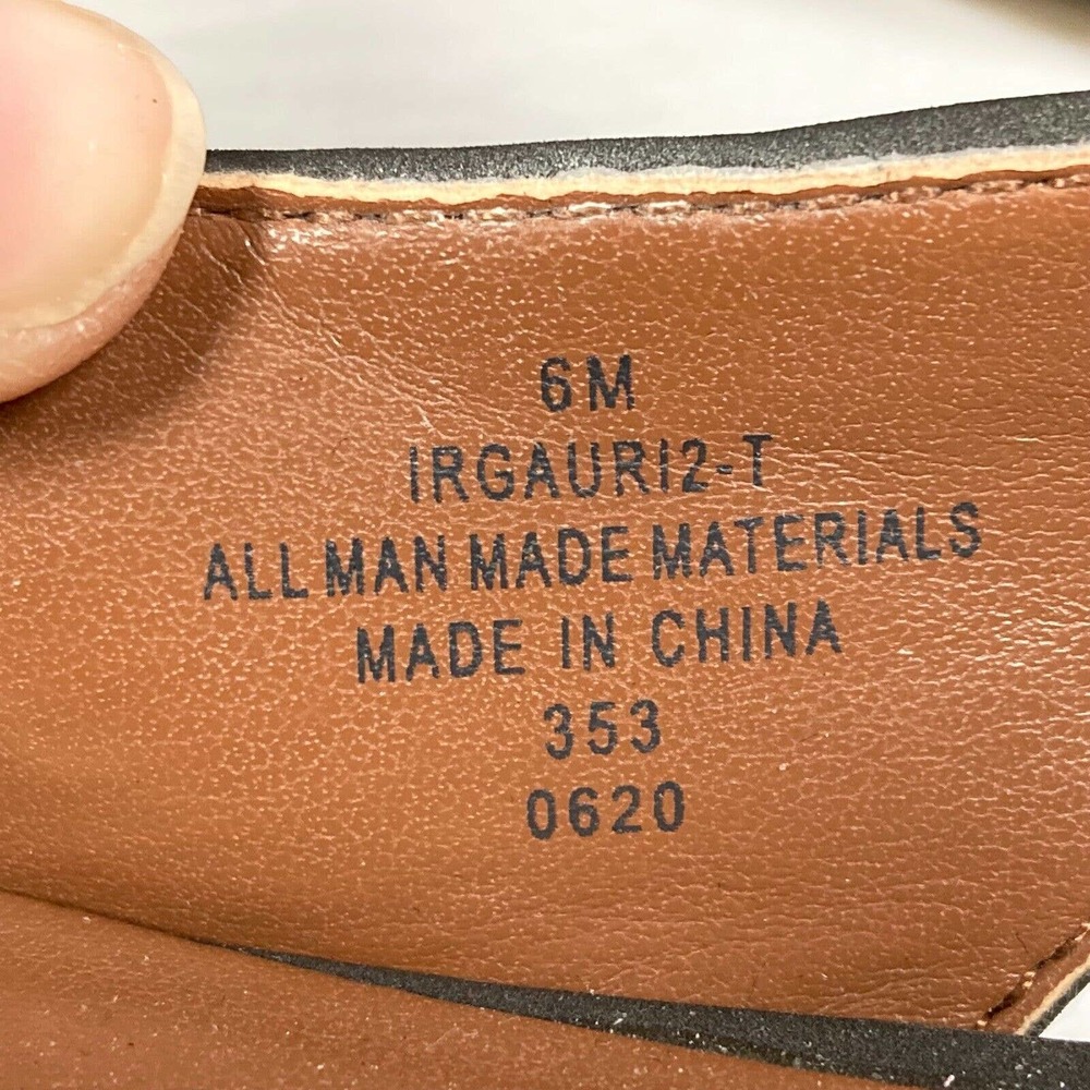 Indigo Rd. Shoes Womens Sz 6 Black Faux Suede Irgauri Point Toe Slingback Flats - Picture 7 of 7